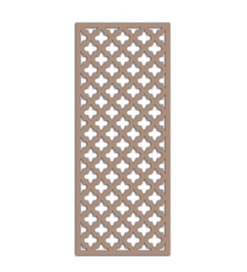 Liar Ahşap Seperatör (Paravan) - KSP32 - (85 x 210 cm) - (18 mm) - (Beyaz) (Renksiz)