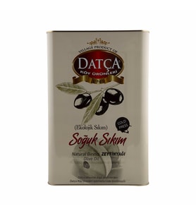 Datça Soğuk Sıkım Zeytinyağı Teneke 18 lt