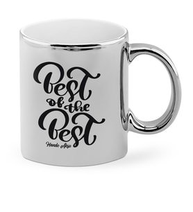 BK Gift Kişiye Özel En İyinin En İyisi Notlu Krom Kupa Bardak
