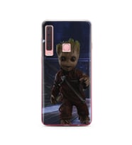Baby Groot Tasarım Süper Şeffaf Silikon Telefon Kılıfı Samsung A9 (2018)  