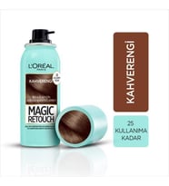 L'oréal Paris Magic Retouch Beyazlar için Anında Kapatıcı Sprey 75 ml - Kahverengi