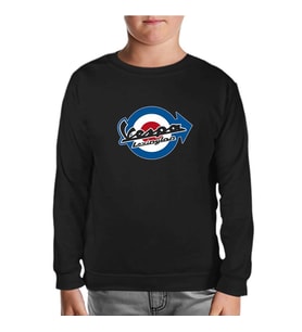 Vespa - Lexington Siyah Çocuk Sweatshirt