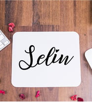 Kişiye Özel İsim Yazılı Mouse Pad