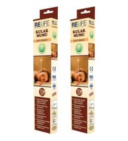 2 x Kulak Temizleme Mumu Doğal Ürün EAR CANDLE