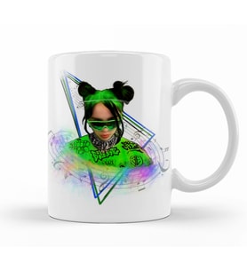 Billie Eilish   Kupa Bardak Porselen