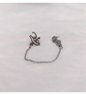 Çelik Klips Sallantılı Bayan Zincirli Küpe Stainless steel kararmaz Küpe