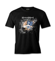 Death Note - Upside Down Siyah Erkek Tshirt
