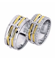 Alyans Elişi Yüzük 13.00 Gram 14 Ayar Altın