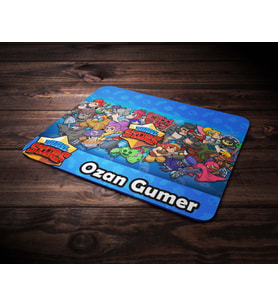 Kişiye Özel Brawl Stars 10 Tasarımlı Mouse Pad