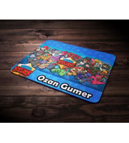 Kişiye Özel Brawl Stars 10 Tasarımlı Mouse Pad