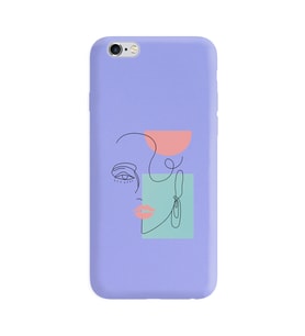 Mor Lansman Kılıf iPhone 6