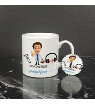 Odyometrist Kupa Bardak ve Anahtarlık Set 003