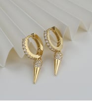 925 Ayar Gümüş Elegant Küpe