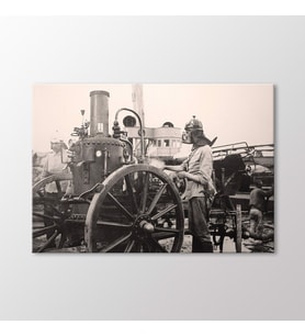 Arty Tablo Firefighters İn Kuruçeşme, 1919 Tablo (Karışık)