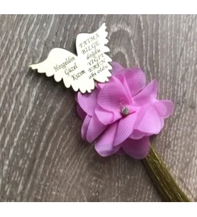 Kişiye Özel Pleksi Magnet Hatıra (Altın)