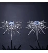 Monemel Swarovski Taşlı Küpe