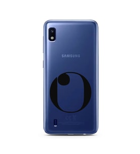 Samsung A10 Harf Tasarımlı Telefon Kılıfı O-Harfi 