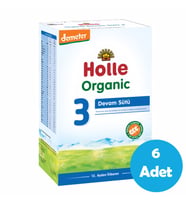 Holle Organik 3 Büyüme Sütü 600 gr 12-36 Ay - 6 adet