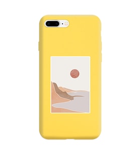 Sarı Lansman Telefon Kılıfı Iphone 7 Plus
