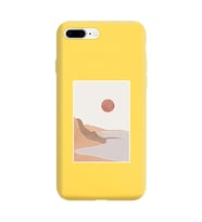 Sarı Lansman Telefon Kılıfı Iphone 7 Plus