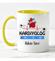 Kardiyolog Kupa Bardağı Sarı
