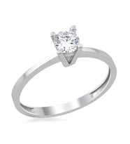 0,90 Carat Swarovski Tektaşlı Altın Yüzük