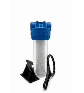 İplik filtre Tortu Pislik Tutucu 10" inç (Siyah - Beyaz)