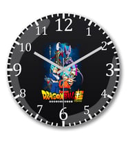 Dragon Ball Super1 Duvar Saati Bombeli Gercek Cam
