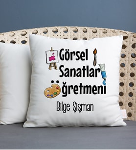 Görsel Sanatlar Öğretmeni Yastık