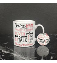 Love Kupa Bardak ve Anahtarlık Set 002