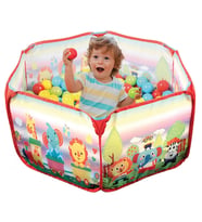 Baby Marine Katlanabilir Top Havuzu + 6 Cm 200 Adet Havuz Top Hediye