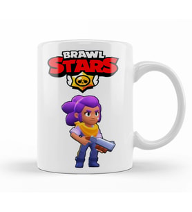 Brawl Stars  Shelly Kupa Bardak Porselen