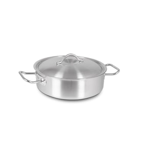 Kapp Çelik Tencere - Silindirik 20x9 cm - 3 Lt (Metal)