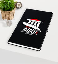 BK Gift Kişiye Özel Avukat Temalı Siyah Defter - 3