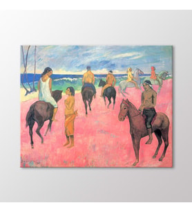 Arty Tablo Reiter Am Strand Tablo (Karışık)