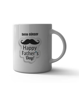 Happy Father's Day Bardak (Çok Renkli)
