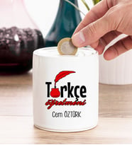 Türkçe Öğretmeni Kişiye Özel Kumbara