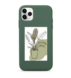 Koyu Yeşil Lansman Kılıf iPhone 11 Pro