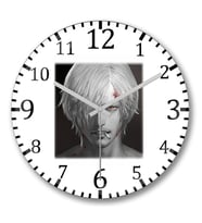 Sanji Duvar Saati Bombeli Gercek Cam