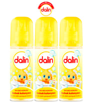 Dalin Bebek Kolonyası 150Ml (Bıcı Bıcı Kokusu) Klasik 3 Lü Set