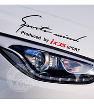 hyundai ix-35 Mind Sport Araba Tampon Araç Sticker Yapıştırma