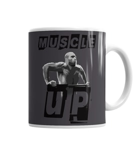 Muscleup Men Kupa Bardak Porselen