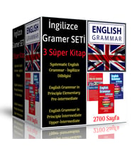 İngilizce Gramer Seti (3 Süper Kitap)