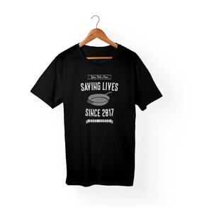 PubG Pan Body Armor Siyah Tişört