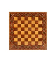 (Sadece Satranç Tahtası İsteyene) Gifthome,Büyük Boy,El Yapımı,Masif Ahşap,Düz Satranç Tahtası (Çok Renkli)