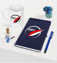 BK Gift Kişiye Özel Avukat Temalı Lacivert Defter Kalem Kupa Seti - 13 (Model 1)