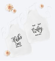 BK Gift Kişiye Özel İkili Sevgili Temalı Mutfak Önlüğü - 7