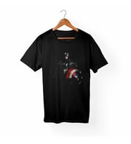 Kaptan Amerika - Marvel Çocuk Siyah Tişört