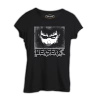 Berserk - Gatsu Siyah Bayan Tshirt