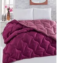 Komfort Home Renkli Çift Kişilik Microfiber Yorgan +2 Yastık